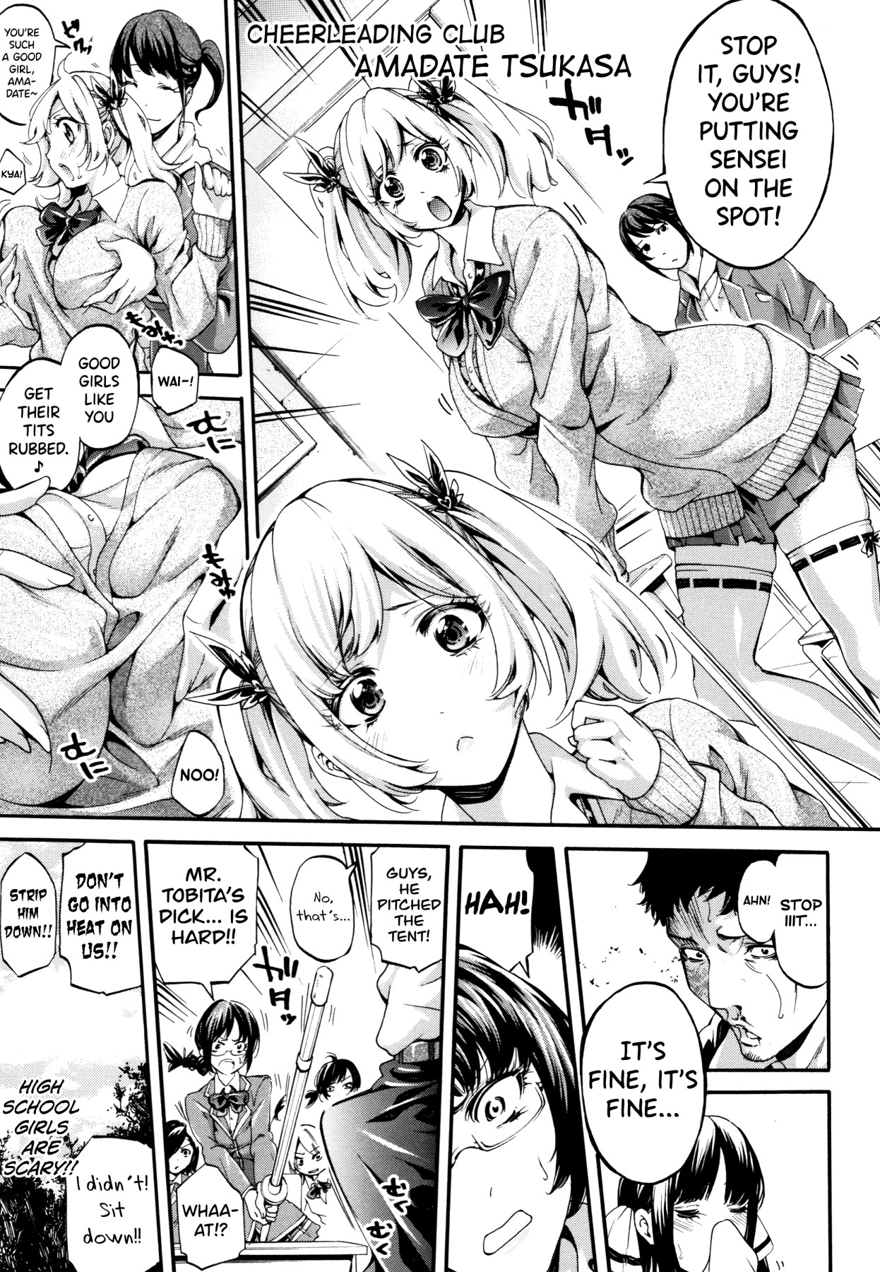 Hentai Manga Comic-Girl Club Activities Paradise-Read-9